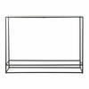 Konsol DKD Home Decor 110 x 25 x 84 cm Svart Gyllene Aluminium Plast