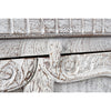 Kommod DKD Home Decor 8424001858354 Metall Vit Mangoträ Arab 100 x 43 x 100 cm Avskalad