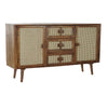 Skänk DKD Home Decor Rattan Mangoträ (150.5 x 40.5 x 86 cm)