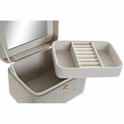 Smyckeskrin DKD Home Decor 17 x 12 x 10 cm Beige