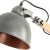 Bordslampa DKD Home Decor Metall Trä 220 V 25W (50 x 19 x 79 cm)