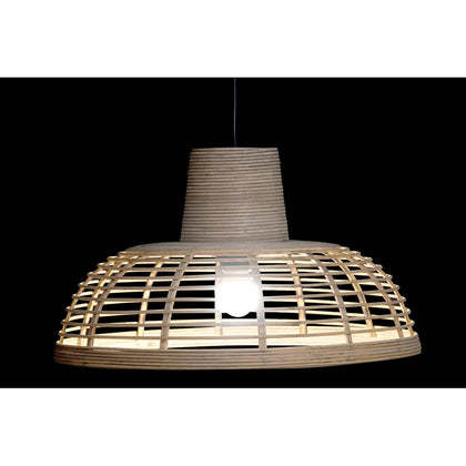 Taklampa DKD Home Decor Brun Rattan (43 x 43 x 26 cm)