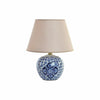 Bordslampa DKD Home Decor Blå Porslin (34 x 34 x 43 cm)