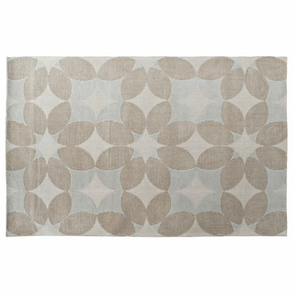 Matta DKD Home Decor Beige Polyester Cirklar (200 x 290 x 0.9 cm)