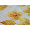 Matta DKD Home Decor Gul Vit Polyester Bomull Virágok (160 x 230 x 0.5 cm)