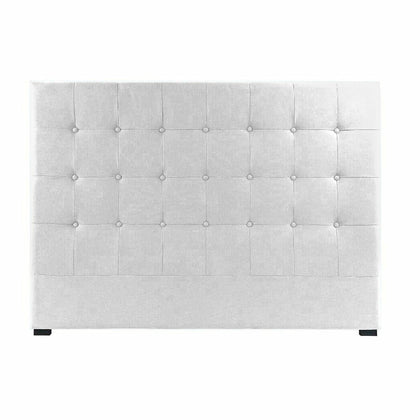 Sänggavel DKD Home Decor Kräm Plast Trä MDF 159 x 8 x 119 cm