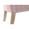 Sittpall DKD Home Decor   Rosa Trä Plast 130 x 44 x 69 cm