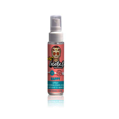 Steriliserande Handlotion Rebel Happy Spray (75 ml)