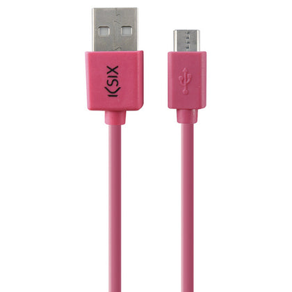 USB-kabel till mikro-USB KSIX 1 m