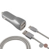 Billaddare KSIX USB Metallic