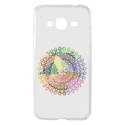 Mobilfodral Samsung Galaxy J3 2016 Flex TPU Mandala - DETDUVILLLHA.SE