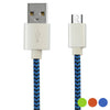 USB-kabel till mikro-USB KSIX 1 m