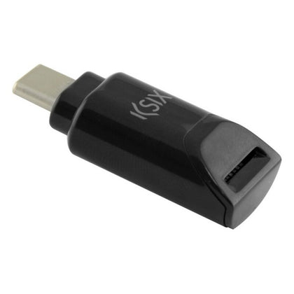 Micro SD till USB-C Adapter KSIX Svart