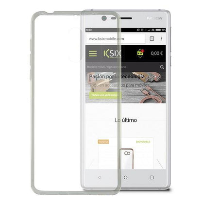 Mobilfodral Nokia 3 Flex Transparent - DETDUVILLLHA.SE