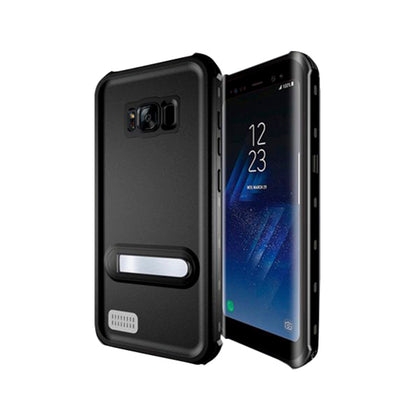 Vattentät Väska Samsung Galaxy S8+ KSIX Aqua Case Svart Transparent