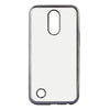 Mobilfodral Lg K8 2017 Contact Flex Metal TPU Transparent Grå Metallic - DETDUVILLLHA.SE