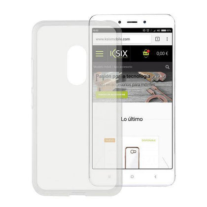 Mobilfodral Xiaomi Redmi 4a KSIX Flex TPU Transparent - DETDUVILLLHA.SE