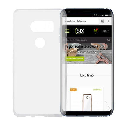 Mobilfodral Lg V30 Flex TPU Ultratunn Transparent - DETDUVILLLHA.SE