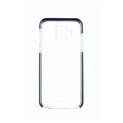 Mobilfodral Samsung Galaxy A6 2018 Flex Armor TPU Polykarbonater Svart Transparent - DETDUVILLLHA.SE