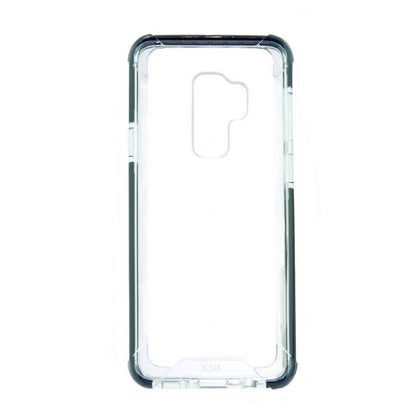 Mobilfodral Samsung Galaxy S9+ KSIX Flex Armor TPU Polykarbonater Svart Transparent