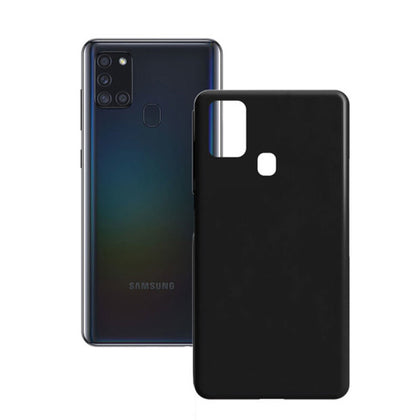 Mobilfodral Samsung Galaxy A21s Contact Silk TPU Svart