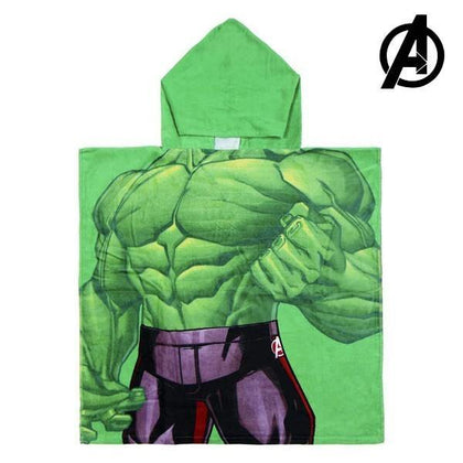 Badduksponcho med luva Hulk The Avengers 74157 - DETDUVILLLHA.SE