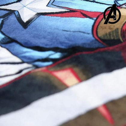 Badduksponcho med luva Captain America The Avengers 74171 - DETDUVILLLHA.SE
