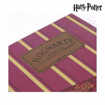 Anteckningsbok + Penna Gryffindor Harry Potter Harry Potter Röd