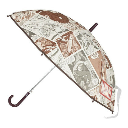 Automatiskt paraply Marvel Grå (81 cm)