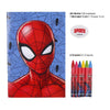 Brevpapper Set Spiderman 2100003564 Röd (16 pcs)