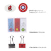 Brevpapper Set The Avengers Grå (12 pcs)