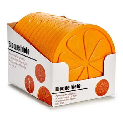 Isklamp Orange Plast (17,5 x 1,5 x 17,5 cm)