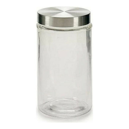Burk Glas Silvrig Transparent Aluminium (1 L)