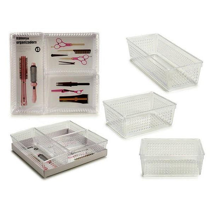 Sminkorganisatören Plast (3 Delar) (26 x 7 x 29 cm) - DETDUVILLLHA.SE