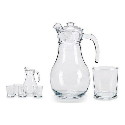 Glasset Vivalto Kanna 5 pcs Transparent Glas 4 x (40 cl) / 1 x (1,8 l)