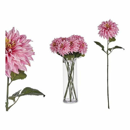 Dekorativ blomma Dahlia Papper Plast 16 x 74 x 16 cm (16 x 74 x 16 cm)