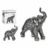 Elefant Silver Harts Silver (6 x 15 x 14 cm)