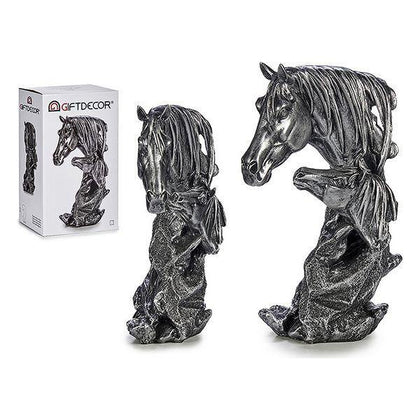 Hästar Silver Harts Silver (10 x 33 x 20 cm) - DETDUVILLLHA.SE