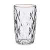 Glas Diamant Gyllene Transparent Glas 340 ml