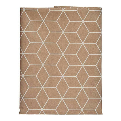 Bordsduk Tunn kanvas Abstrakt Beige (140 x 180 cm)