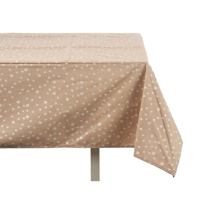 Bordsduk Jacquard Ärta Beige (140 x 180 cm)