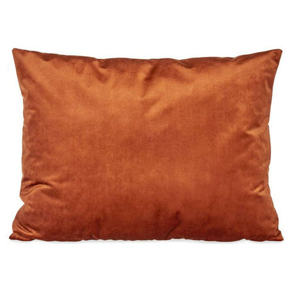 Kudde Polyester Sammet Orange (45 x 15 x 60 cm)