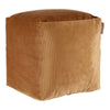 Puff Beige Polyester polystyren (30 x 30 x 30 cm)