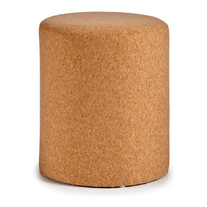 Puff Brun MDF Kork (34 x 39 x 34 cm)