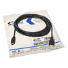 USB 2.0 A till Mini USB B Kabel NANOCABLE 10.01.0402 1,8 m Svart