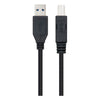 USB-kabel NANOCABLE 10.01.0802-BK Svart