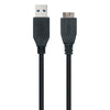 USB 3.0 A till Micro USB B Kabel NANOCABLE 10.01.110-BK Svart