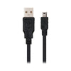 USB till Mini USB Kabel NANOCABLE 10.01.0401 Svart (1 m)