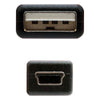 USB 2.0 A till Mini USB B Kabel NANOCABLE 10.01.0403 3 m Svart