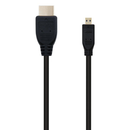 Kabel Micro-HDMI NANOCABLE 10.15.3502 1,8 m Svart